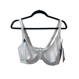 Delta Burke Intimates White Seamless Molded Bra 38DD DB2307